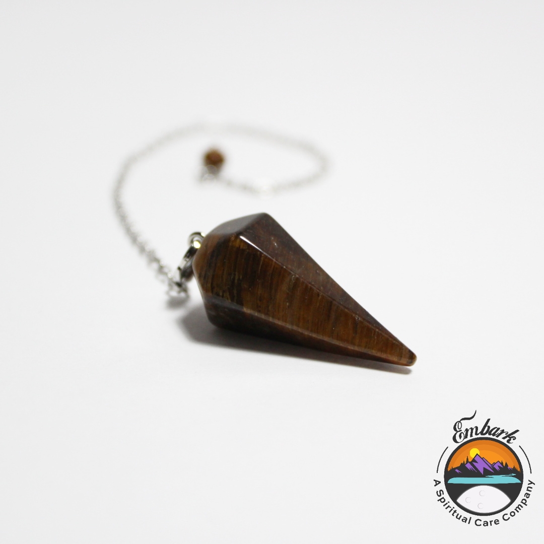 Tiger's Eye Pendulum
