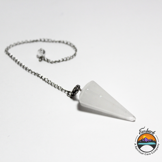 Clear Quartz Pendulum