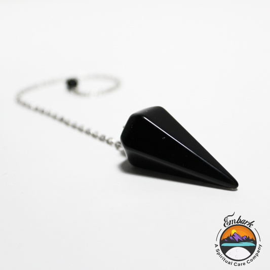 Black Jasper Pendulum