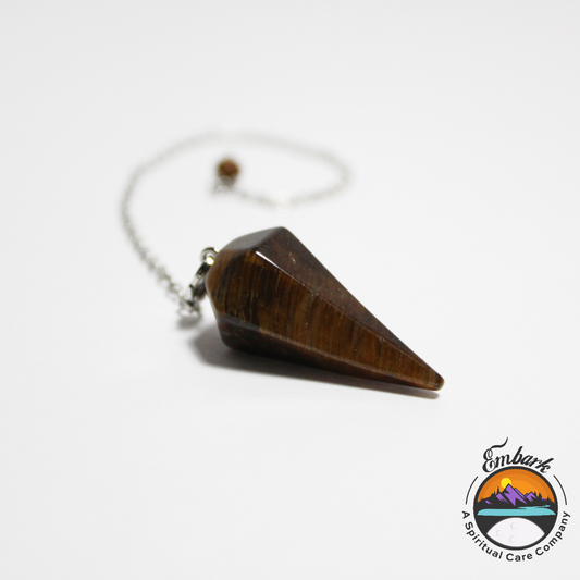 Tiger's Eye Pendulum